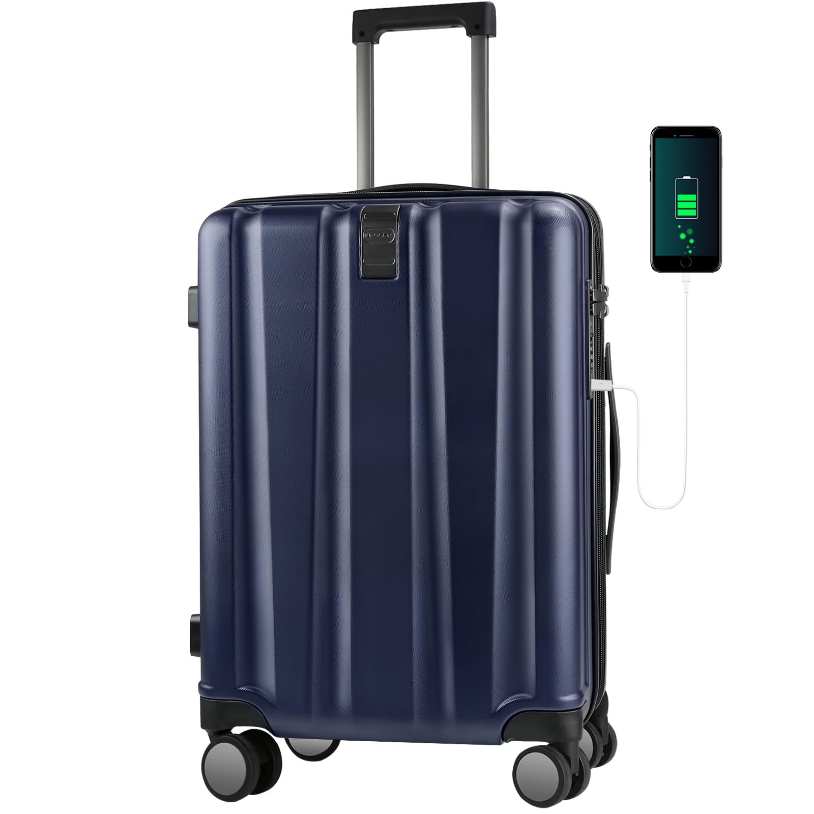 Mua Hardside Expandable Carry On Luggage with Spinner Wheels & Builtin