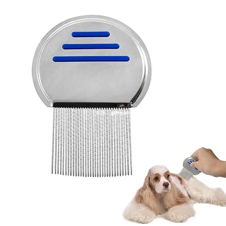 MAYCREATE? Egg Dust Removal | Stainless Steel Fine Hair Lice Comb Brushes.
