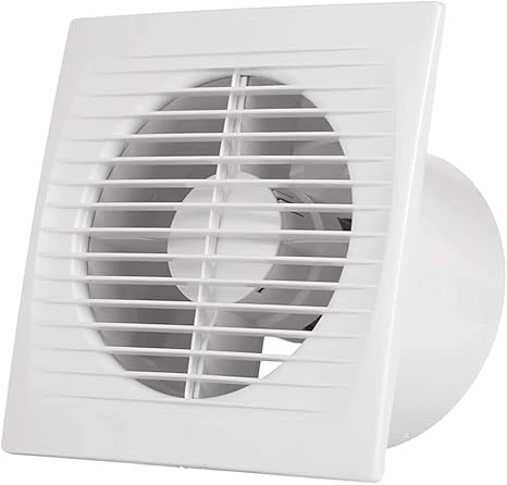 Ventilador Extractor de baño 15W aire 152X97X152H mm Silencioso con