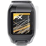atFoliX Screen Protector for TomTom Multi-Sport Cardio Screen Protection Film - 3 x FX-Antireflex anti-reflective Protector Film