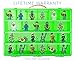 Video Game Mini Figure Organizer- Fits 30 Lego Dimensions TM Figures- Large Case and Carrying Handle