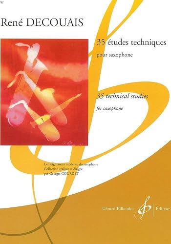 Download 35 Etudes Techniques - Saxophone - BOOK PDF