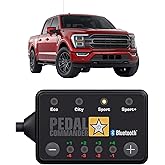 PEDAL COMMANDER for Ford F150 2011-2026 Truck Throttle Response Controller | Fits 12th 13th 14th Gen XL, XLT, Lariat, King Ranch, Platinum 2.7L/3.0L/3.3L/3.5L/3.7L/5.0L/6.2L F150 Accessories