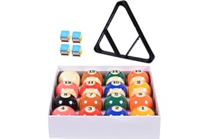 CROWN ME Billiards 16 Ball Triangle Rack – Pool Table Equipment Snooker Accessories for Regulation Size Billiard Balls, in 1 Portable Billiard Triangle