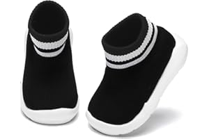 Engtoy Baby Shoes & Socks - Non-Slip Breathable Slippers with Soft Rubber Sole - Baby Boys & Girls Slip On Sneakers