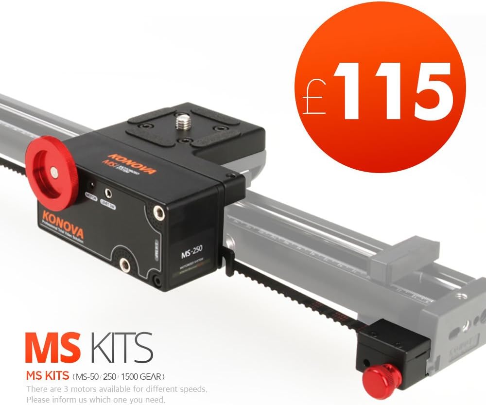 Konova New Motorized kits MS Kits for K1 100cm slider(slider not included)