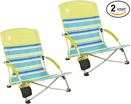 coleman beach chair