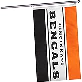 FOCO Cincinnati Bengals NFL Horizontal Flag
