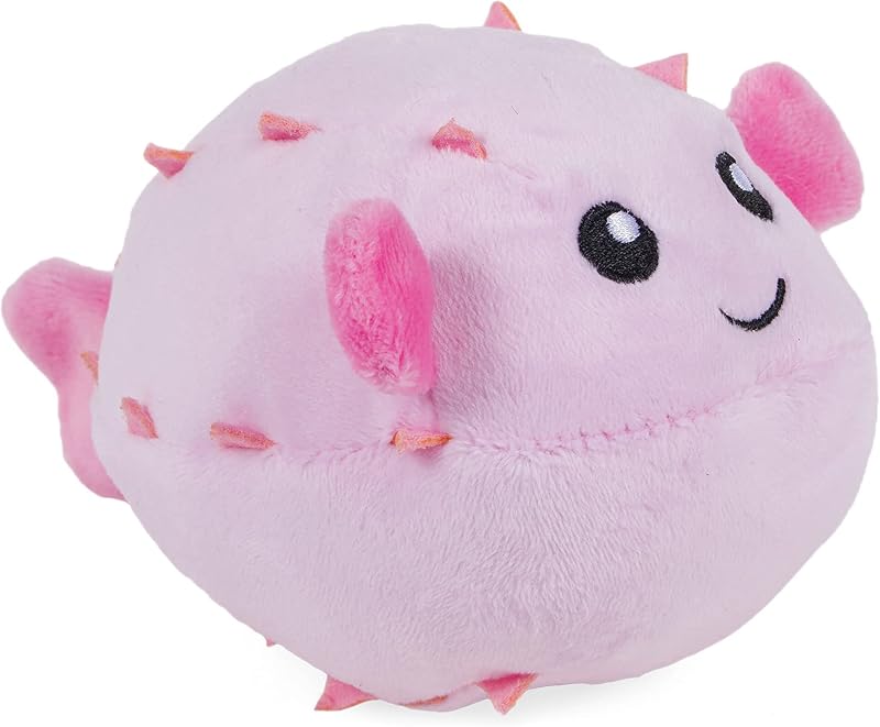 Petface Planet Pippa Puffa Fish Plush Toy for Dogs Eco Friendly