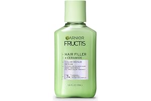 Garnier Fructis Hair Filler Color Repair Serum for Colored, Bleached Hair - Ceramide Treatment, 3.8 Fl Oz
