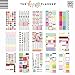 me & my BIG ideas Sticker Value Pack for Mini Planner - The Happy Planner Scrapbooking Supplies - Planner Basics Theme - Multi-Color & Gold Foil - For Projects & Albums - 30 Sheets, 1768 Stickers