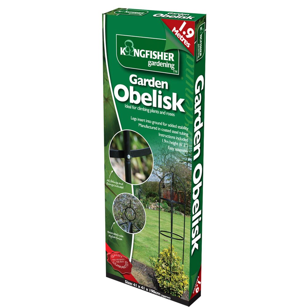 Kingfisher Garden Obelisk Arch Climbing Plants Shrubs Trees