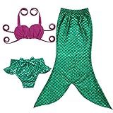 JFEELE Kids Little Girls 2 Piece Swimsuit with