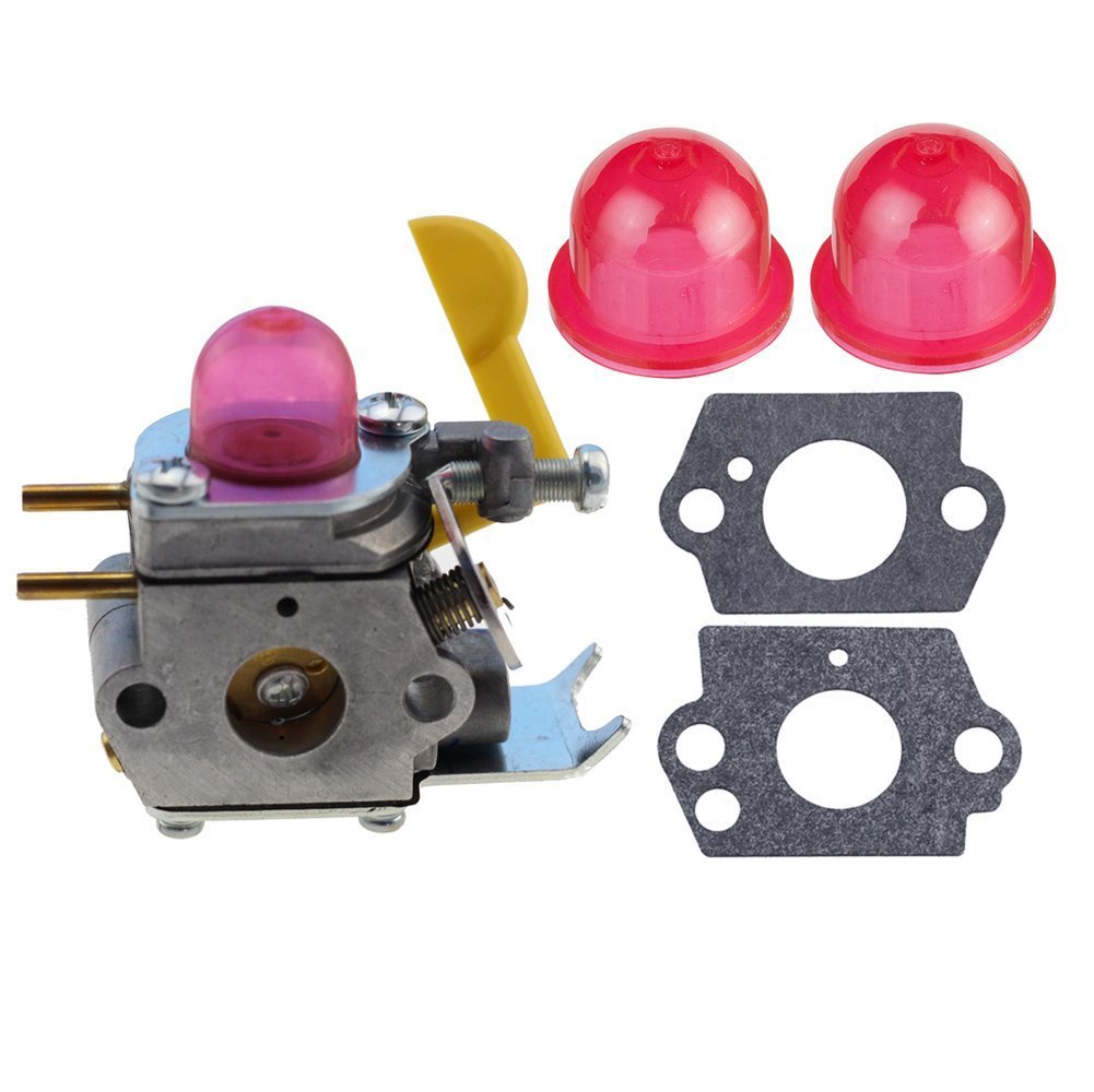 HIPA Repace Carburetor 530-071752 530-071822 with Primer Bulb for Poulan  Craftman Weed Eater Featherlite SST25 FL20 FL20C FL23 FL26 FX26S FX26SC  MX550 MX557 ...