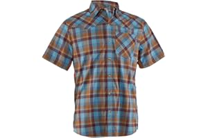 Club Ride Apparel New West Cycling Shirt - Men's Short Sleeve Cycling Jersey - Sport Fit Snap Down Top - 50 UPF Riding Shirt