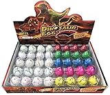 40 Pcs Novelty Magic Hatching Growing Pet Mini Dinosaur Eggs For Kids (Bulk)