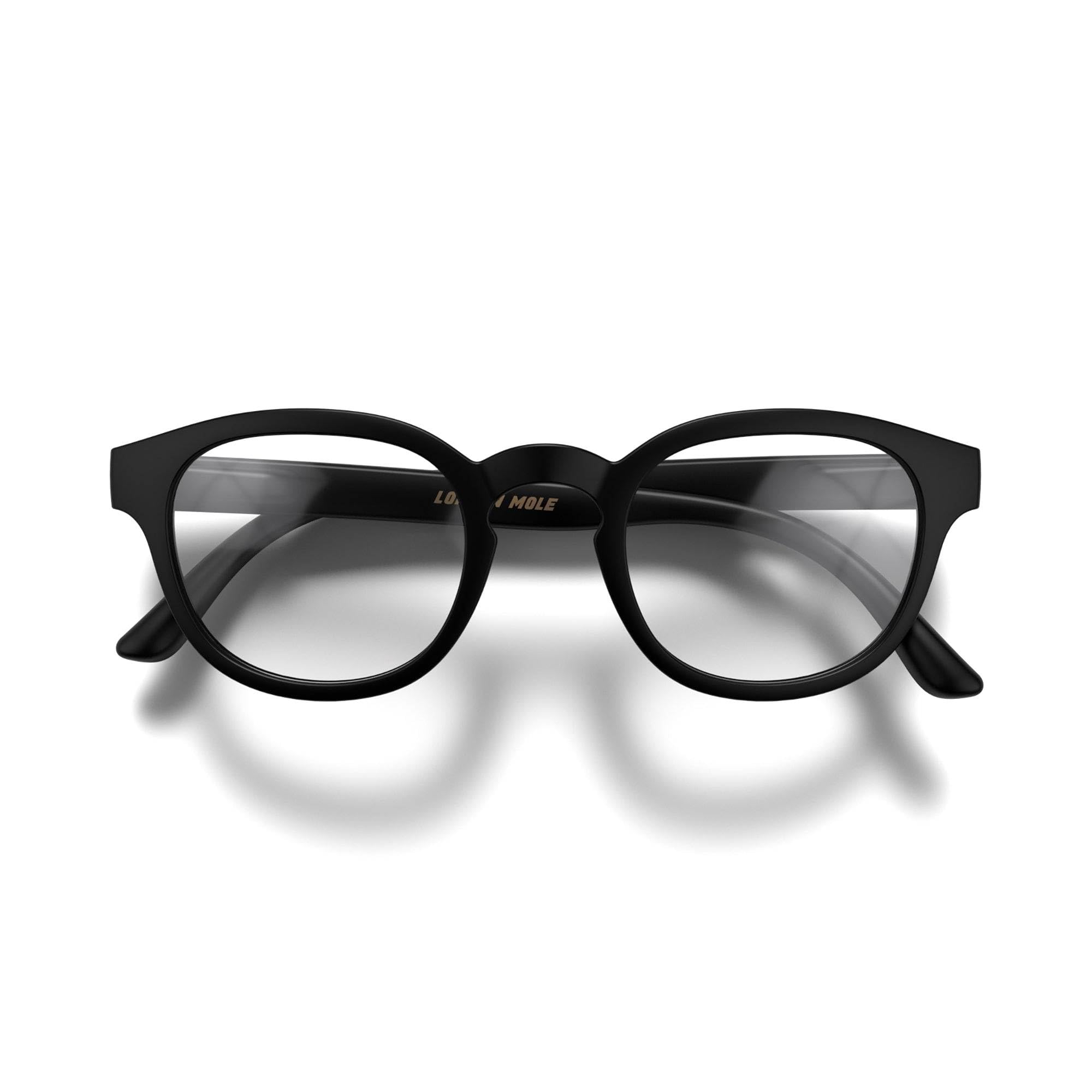 LONDON MOLE® Monalux reading glasses | Cool classic iconic readers | Men’s Women’s Unisex | Spring hinges
