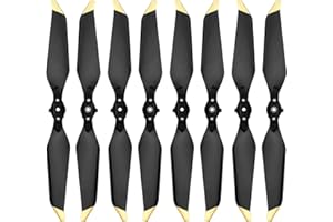 Tosiicop Propeller for DJI Mavic Pro Platinum 4 Pairs Replacement Prop Blades Propellers Drones Accessories Low Noise Quick Release 8331F Wings for DJI Mavic Pro Mavic Pro Platinum Gold Tips