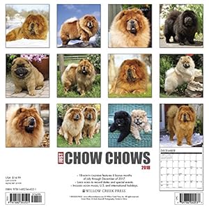 Just Chow Chows 2018 Calendar