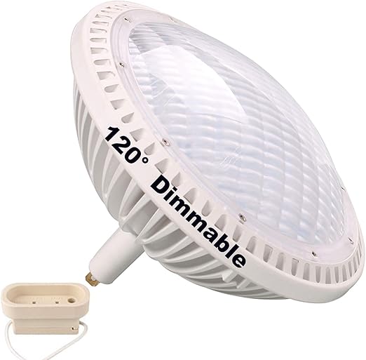 Amazon Co Jp Baoming Par64 Wfl Led電球 40w 従来の500w Par64 調光可能 1 ウォームホワイト 2700 3000k 1v Gx16d Diy Tools Garden