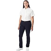 French Toast Womens' Teen and Young Women's Straight Fit Stretch Twill Pant