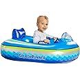 Poolcandy Remote Controled Motorized Baby Splash Runner Baby Boat, The Ultimate Toddler Pool Float for Parents