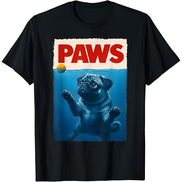 Amazon.com: Dog | Pug Papa - Vintage Pug Dad T-Shirt : Clothing