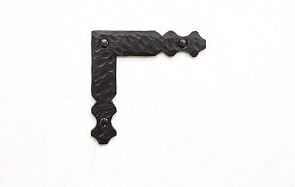 3 5 Hand Forged Spear L Corner Bracket Brace For Barn Doors