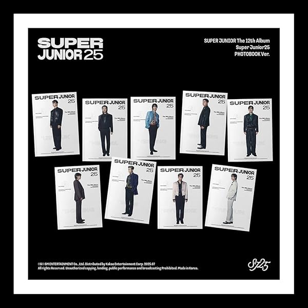 Amazon.com: SUPER JUNIOR SUPERJUNIOR25 12th Album SMini 9