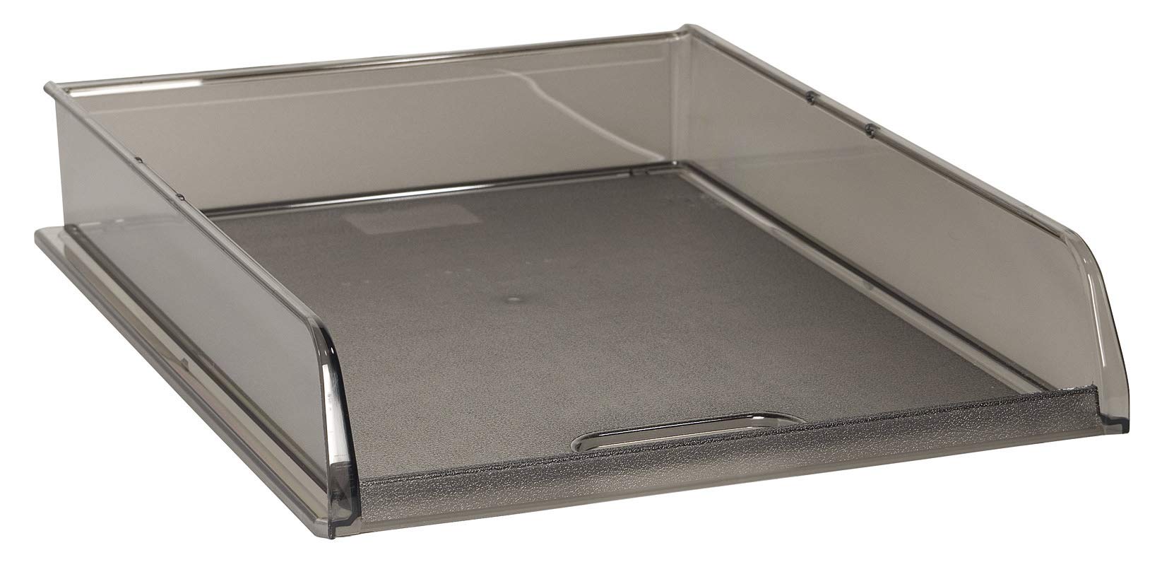 Exacompta - Ref. 10027D - set of 6 B4 letter trays - dimensions 35.4x27.2x6.4 cm - for B4 format documents - folders or folders - translucent gray color