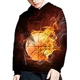 Biyejit Boys Girls Fleece Hoodies Plush Pullover Hoodie Casual Hooded Sweatshirts with Pocket for Age 6-16 Kids