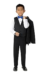 Spring Notion Big Boys' Modern Fit Tuxedo Set, No