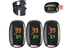 TAK STAR Non Invasive for Meter-Glucose monitor no pricking glucose meters, 2025 Upgraded Blood Sugar Monitors for Home or Outdoor Use-3PCS-Black