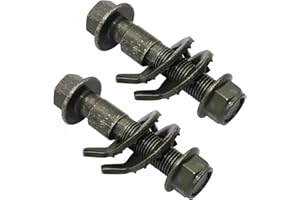 SUNNER THINKEN 2pcs 12mm Adjustable Camber Correction Alignment Kit for Front Wheels Cam Bolts for Buick for Nissan for Chevrolet for Mitsubishi 81250