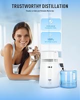 CO-Z Water Distiller 4L Tabletop Pure Distilled Water Machine 0.3 gal/hr view 3