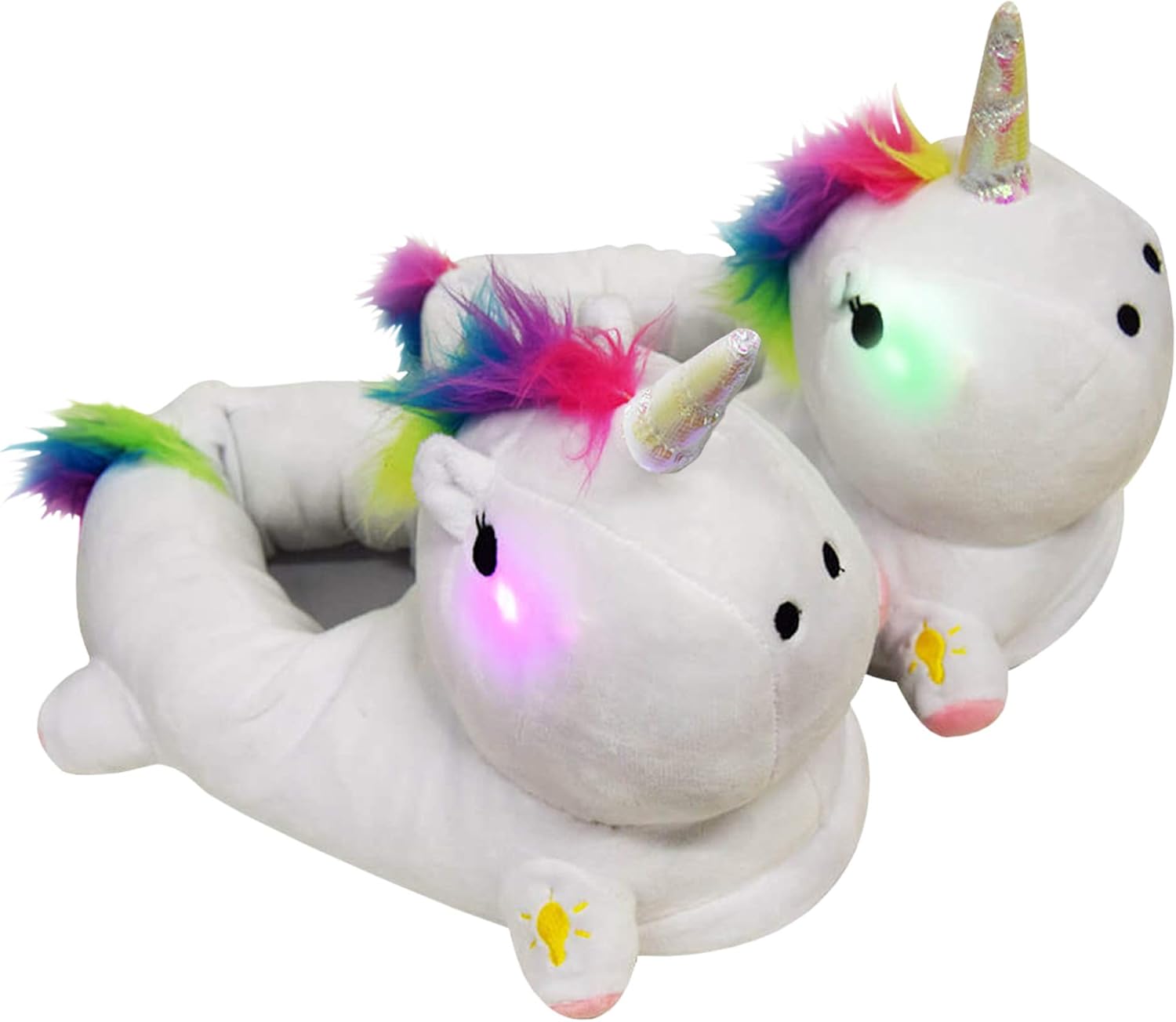 scarpe unicorno con luci