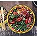 Fiesta Cinco De Mayo Party Supplies Paper Plates and Napkins Bulk 200PCS Mexican Themed 9 inch 7 inch Dessert Round Disposable Plates Party Favors Tableware Set for 50 Guests