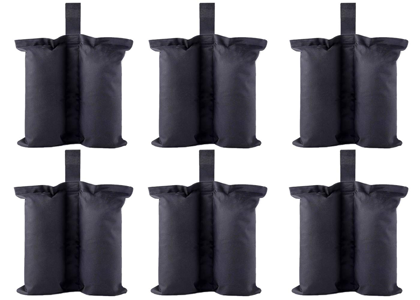 YELAIYEHAO 6 PCS Weights Bag for Pop up Canopy Tent Weighted Feet Sand Bag (Large-6pcs)
