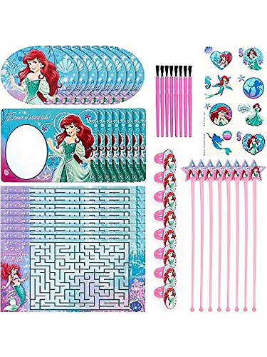Little Mermaid Party Favor Pack (48 Pieces)