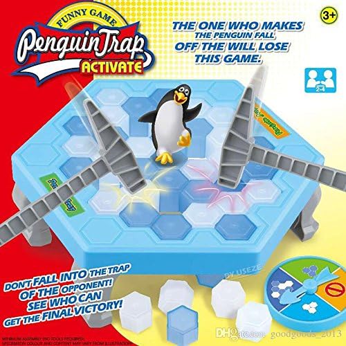 Penguin Trap Ice Breaking Interactive Toy Puzzle Table Board Game