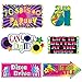 TMCCE 70's Photo Booth Props Party Supplies Kit For 70's Party Decorations Disco Fever,Hippie Party, I Love 70's, Groovy Photobooth Props, 1970's Party Supplies