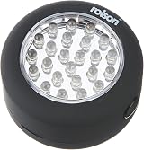 Rolson 90005 3 pc 24 LED Work Lamp with Hook Magnet AAA Batteries Included view 2