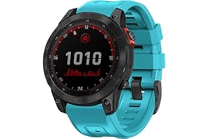 OUTVI 26mm Watch Band for garmin fenix 5x 6x 7x pro solar sapphire fenix 3 hr pro solar quickfit 26 watch bands for garmin epix 2 51mm D2 Descent Enduro 2 silicone men women sillicone