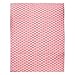 Trend Lab Shell 3 Piece Crib Bedding Set, Coral/White