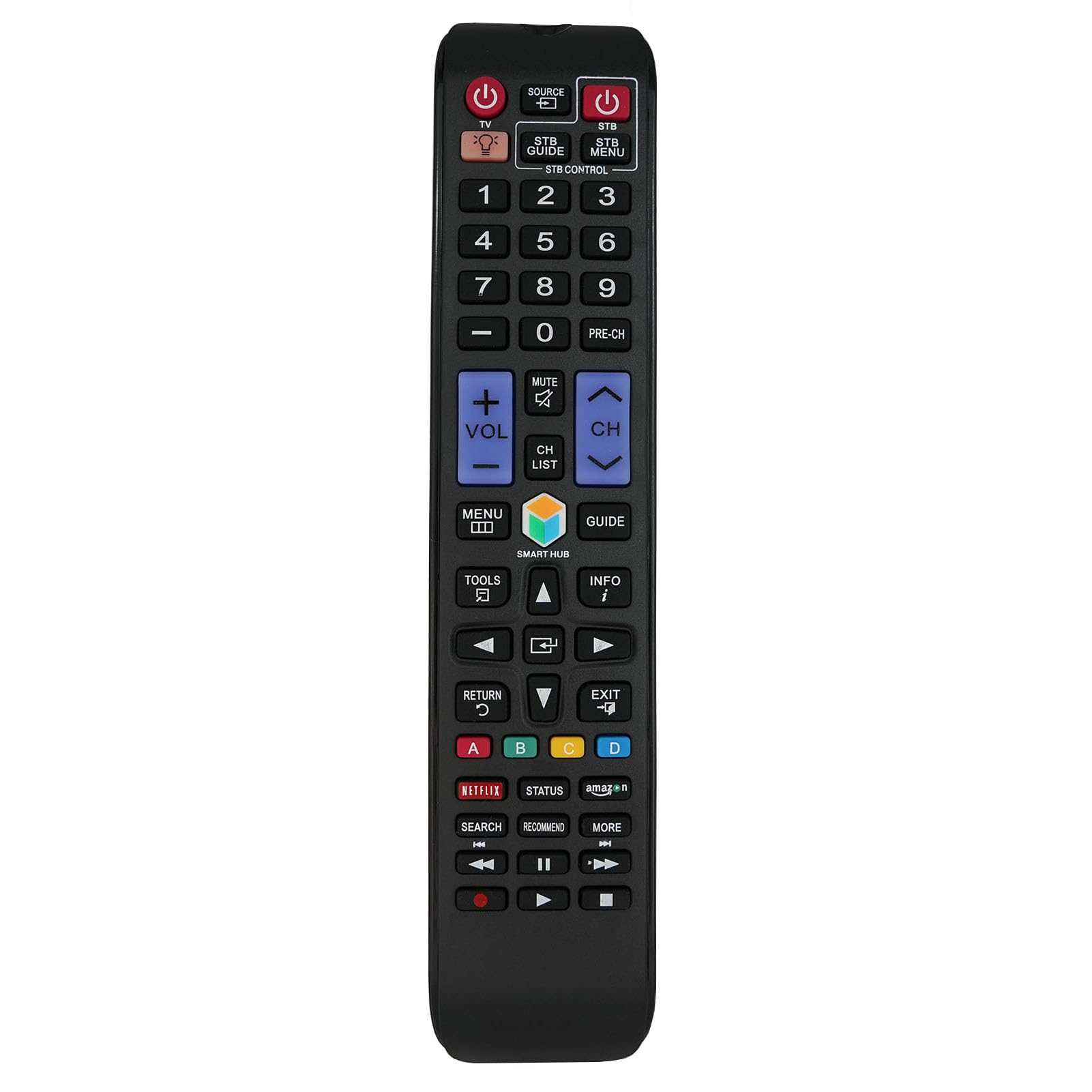 Photo 1 of Replacement Remote Control for Samsung UN55F900 UN55JU7100 UN60JU7100 UN60JU710DFXZA UN65JU670DFXZA 3D Smart 4K UHD LED HDTV TV