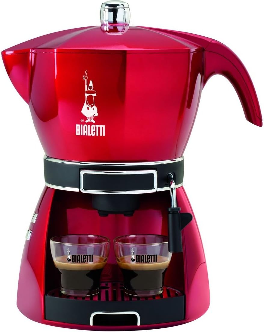 Bialetti 012430010 Mokissima Trio Coffee Machine Red Amazon.co.uk