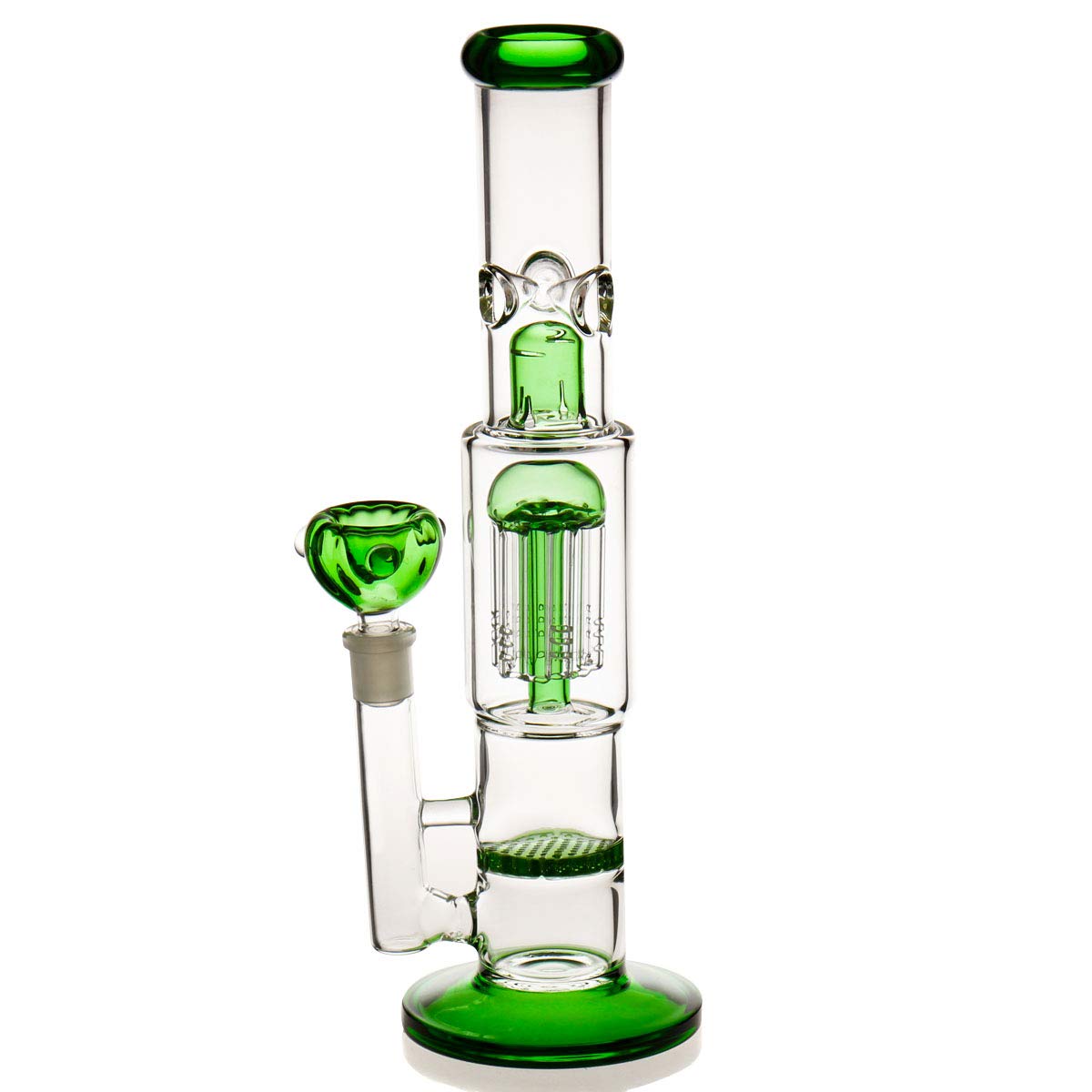 PSungar Bongs Glass Bong with Tornado percolator, Dab Rig Plastic Bong