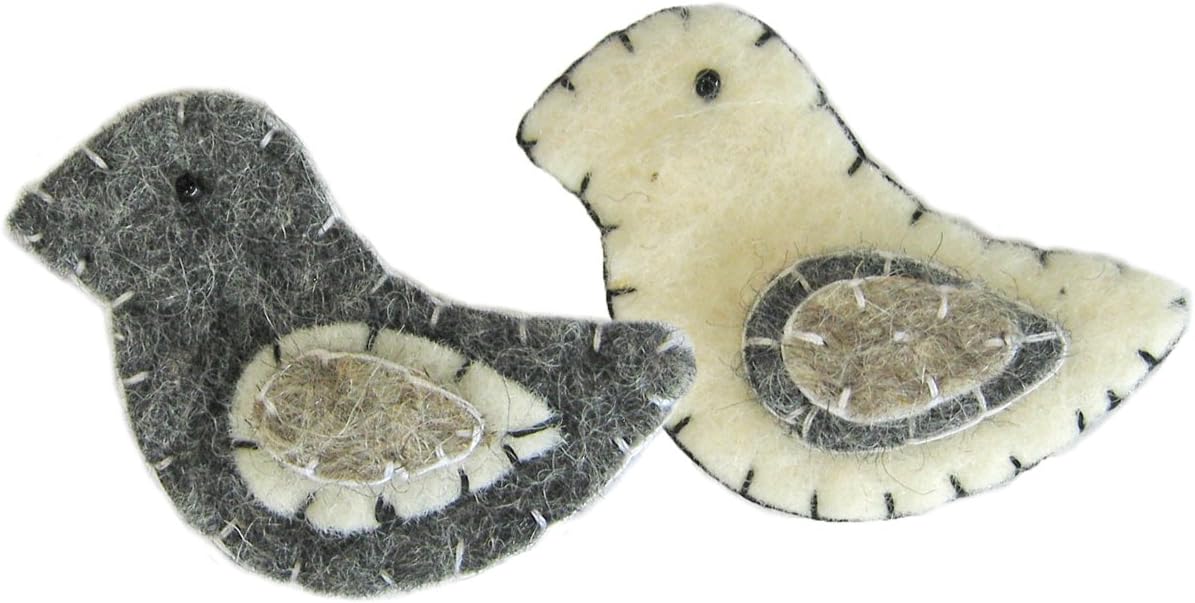 DIMENSIONS Needlecraft Felt Embellishments, Birds