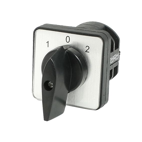 Interruttore A Chiave LAY37-11Y/21 - 2 Posizioni, 220V 5A, Rotazione Con Chiave, Per Circuiti Elettrici