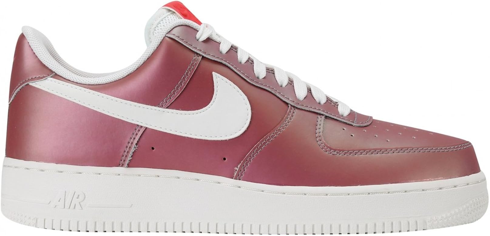 air force 1 red leather